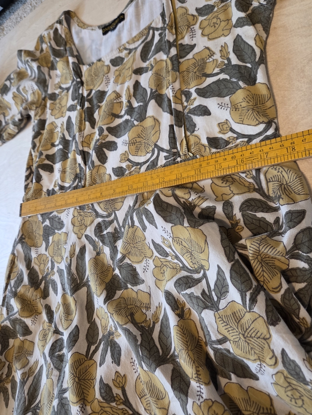 One House Cotton Floral Summer Nursing Dress - Picture 11 of 14